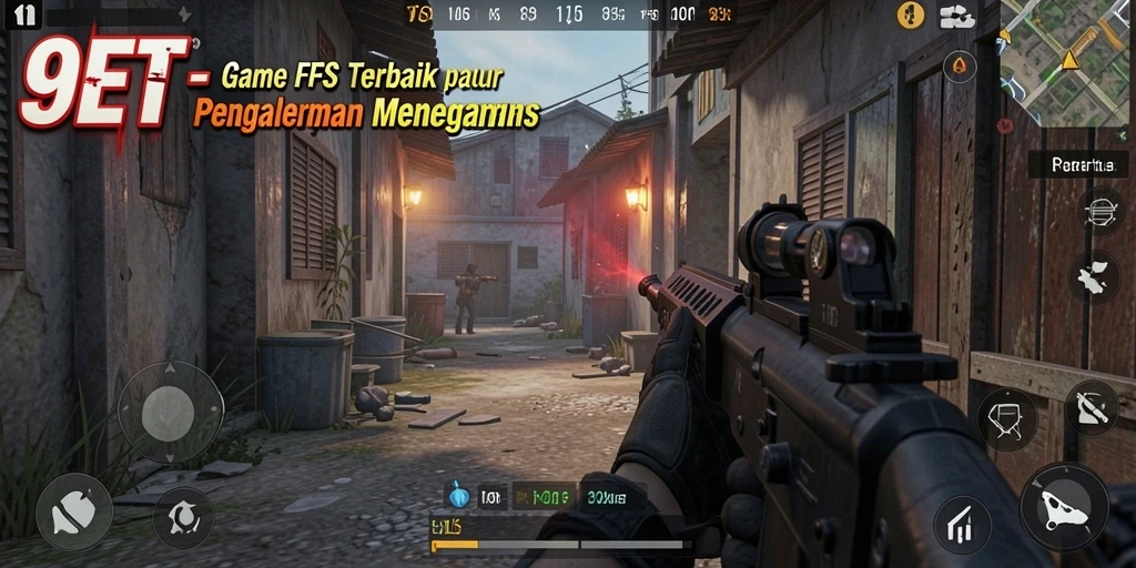 Tampilan gameplay menarik dari 9ET dengan aksi menegangkan.