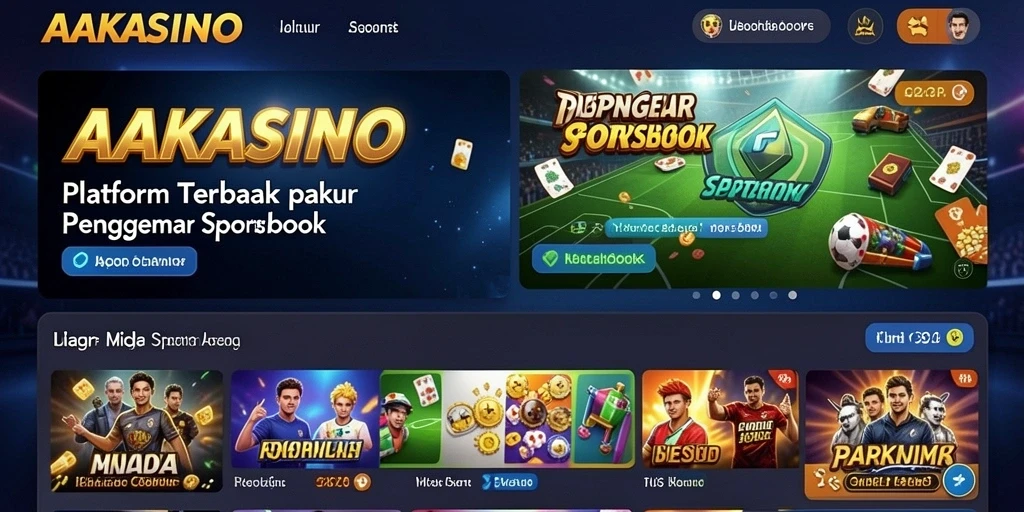 Tampilan menarik dari gameplay AAKASINO yang seru dan interaktif.