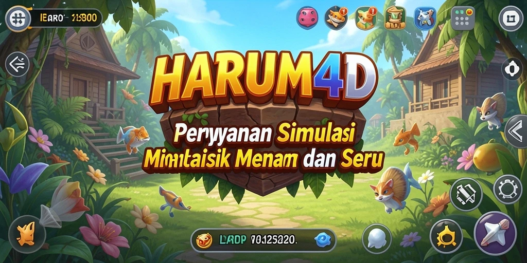 Tampilan gameplay menarik dari HARUM4D yang memukau.