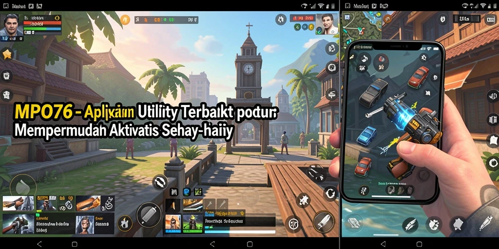 Screenshot MPO76 menampilkan antarmuka aplikasi Utility yang ramah pengguna.