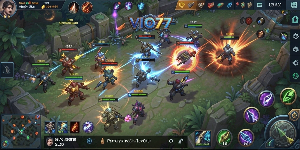 Gameplay SLG yang menarik dengan elemen strategi mendalam.